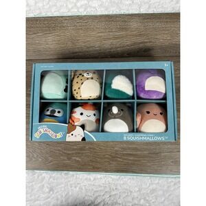 BRAND NEW Squishmallows 5" Mini Plush 8-pack - Exotic Animals